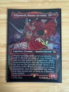 Gilgamesh, Master-at-Arms (Borderless) Final Fantasy Foil NM - Picture 1 of 2