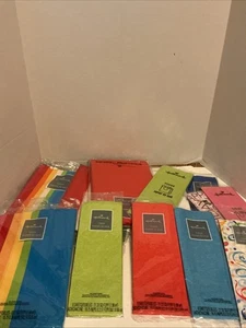 Hallmark Tissue Paper Lot - 14 Packs - Assorted Colors & Patterns - Picture 1 of 3