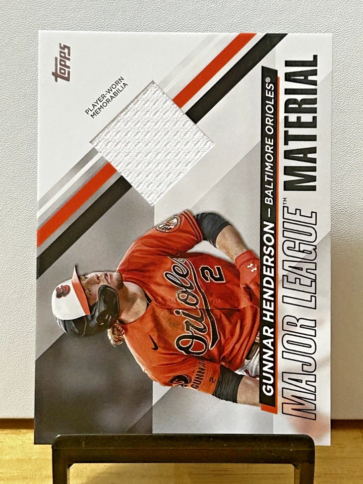 2024 Topps Series 2 - Major League Material Gunnar Henderson #MLM2-GH - Image 1 of 2