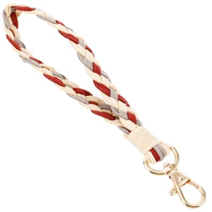 Schlüsselanhänger handgewebt Miss süß Armband Keychains für Damen - Bild 1 von 12