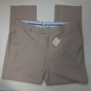 Pantalón de golf Peter Millar Crown Sport para hombre talla 38x30 beige rendimiento - Imagen 1 de 4