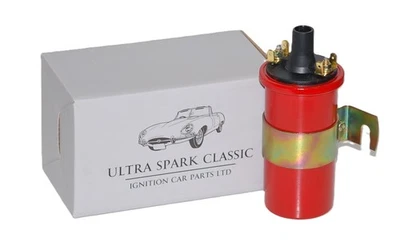 Resin filled 6 volt Ultra spark ignition coil Lucas No DLB112 UK Stock - Image 1 of 2