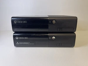 ✅  Xbox 360 E Consoles X 2 Black (FAULTY - PARTS/REPAIR ONLY) (Consoles Only) - Bild 1 von 4
