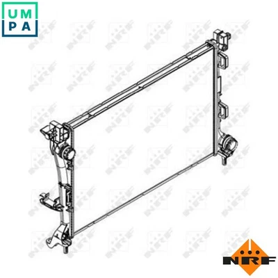 RADIATOR ENGINE COOLING 58427 FOR 955A3/199B5/940C1.00055280444 1.6L 4cyl - Image 1 of 4