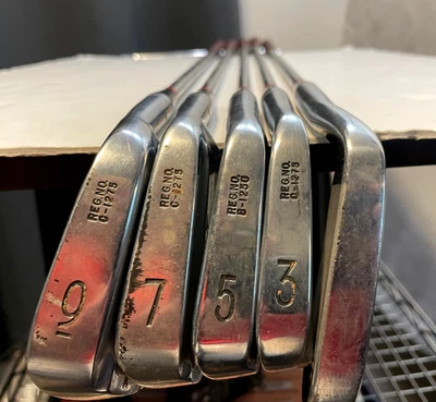 Wilson Patty Berg Professional Golf Iron 3, 5, 7, 9 & Putter C1275 vintage 70's - Image 1 of 4