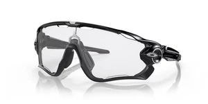 Oakley Jawbreaker Sunglasses OO9290-14 Black W/ Clear to Black PHOTOCHROMIC - Picture 1 of 8