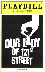 Nuestra Señora de la Calle 121 Playbill, Philip Seymour Hoffman, Off-B'Way, Nueva York, 2003 - Imagen 1 de 3