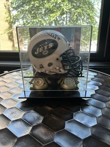 Vinny Testaverde New York Jets Autographed Signed Riddell Authentic Mini Helmet - Picture 1 of 3