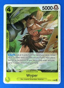 Two Legends Wyper #OP08-110 FOIL ONE_PIECE CARD Rare - Picture 1 of 2