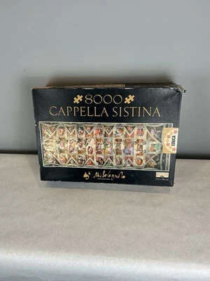 Educa Puzzle Sistine Chapel 8000 Piece Puzzle Complete Bags Unopened Poster - Image 1 of 4