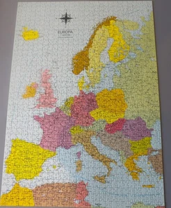 Vintage Ravensburger 1000 piece Puzzle "Europa" Made in West Germany c. 1977 - Picture 1 of 11