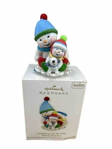 Hallmark Keepsake Making Memories Laughing All The Way 4th Series Ornament 2011 - Picture 1 of 14