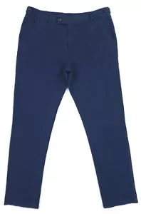 Pantalones Corridor para hombre 36 x 34 100 % algodón cintura ajustable hechos en EE. UU. azules nuevos sin etiquetas - Imagen 1 de 13
