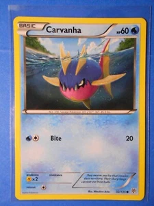 Carvanha 32/135 Pokemon card BW Plasma Storm common NM - Picture 1 of 1