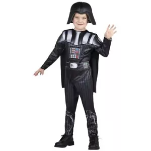 New Darth Vader Child Costume 3T-4T Star Wars Toddler Ages 3-4 Disney Cosplay - Picture 1 of 11