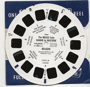1961 The Meuse from Namur to Hastiere Belgium 1958 View-master Reel - Picture 1 of 3