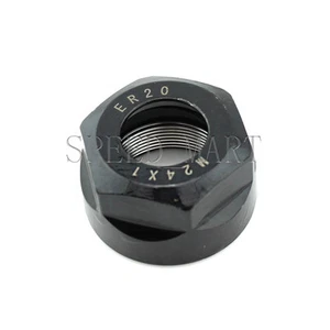 Tuerca de sujeción de cuello tipo ER20 B para soporte de mandril de fresado CNC exterior/interior M - Imagen 1 de 3