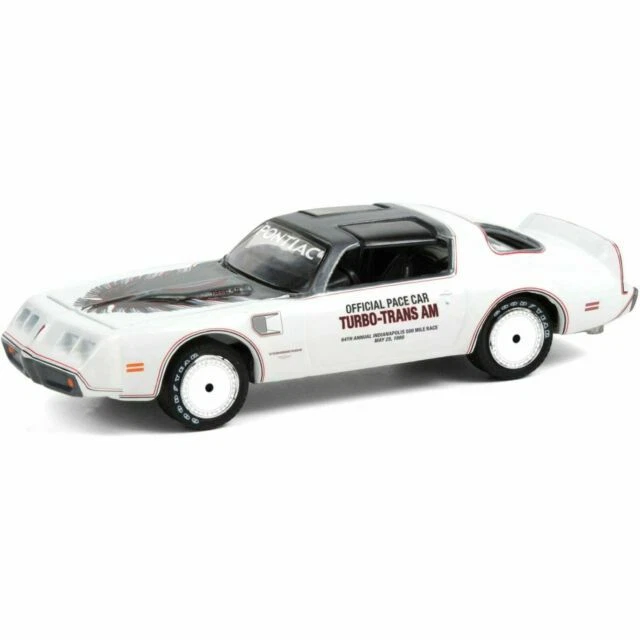 Greenlight 1980 Pontiac Firebird T/A 1:64 Diecast Model - White (30226)