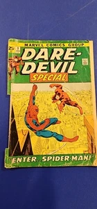 MARVEL COMICS DAREDEVIL SPECIAL 3 SPIDER-MAN LEE LOOSE FRONT COVER NO REAR COVER - Picture 1 of 2