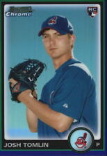 2010 Bowman Chrome Draft Purple Refractors Baseball Card #BDP76 Josh Tomlin