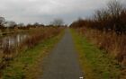 Photo 6x4 The Trans Pennine Trail alongside the New Junction Canal Mawson c2009