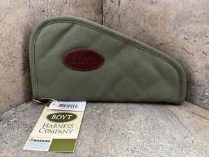 Boyt Harness Company Heart Shaped Handgun Case 12" OD Green PP62 - Picture 1 of 3