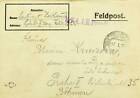 Austria Hungary 1917 Wwi Soldier's Free Mail Kuk Field Post Cover To Praha Czech