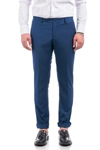 Pantaloni Sartoriali Uomo Pantalone Classico Elegante Chino Casual Leggero VEQUE - Imagen 1 de 28