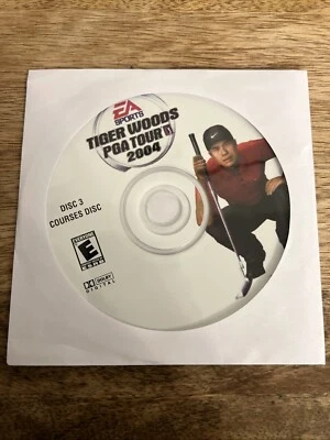 Tiger Woods PGA TOUR 2004 Video Game Pc Cd-ROM E  ( Disc 3 Courses Disc Only) - Image 1 of 4