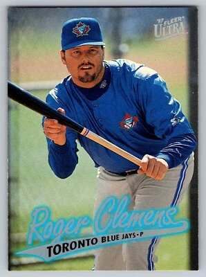 Roger Clemens 1997 Fleer Ultra #377 Toronto Blue Jays - Image 1 of 2