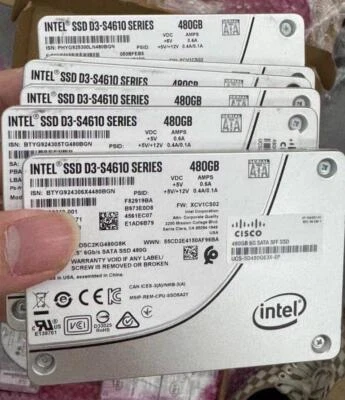 Intel S4610 Series 480GB SSD 2,5" SATA 6Gb/s SSDSC2KG480G8 Solid State Drive - Bild 1 von 2