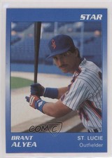 1989 Star St Lucie Mets Brant Alyea #1