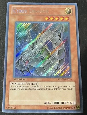 YuGiOh - Cyber Dragon - RYMP-EN059 - Secret Rare - 1st Edition - Image 1 of 2