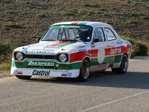 1:10 RC Clear Lexan Body Classic Escort Mk1 + Decals Zakspeed Castrol Luxemburg - Picture 1 of 8