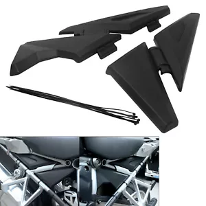 Black Frame Infill Cover Side Panel Protector For BMW R1250GS LC ADV 2019-2023 - Picture 1 of 6
