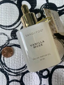 Sand + Fog VANILLA MUSK Eau de Parfum Oil * Full Size 50 mL - Picture 1 of 2