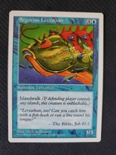 Segovian Leviathan - Fifth Edition - MTG - WOTC - Vintage - 1997 - NM