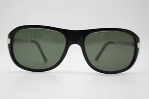 Vintage Sonnenbrille Cartier Paris Schwarz Silber Oval sunglasses Brille - Bild 1 von 6