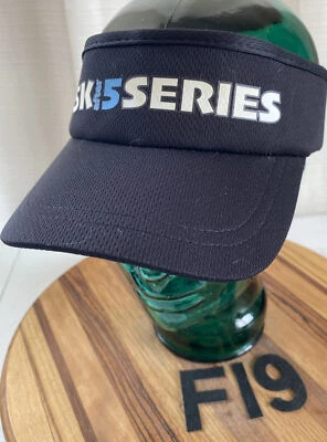 5K AFTER 5 SERIES RUN MARATHON RACE VISOR BLACK OSFM VERY GOOD CONDITION F19 - Image 1 of 3