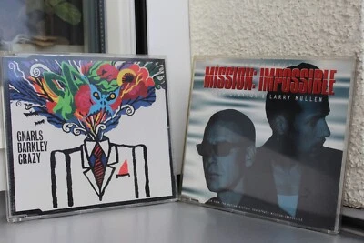 2 Maxi-CDs: Gnarls Barkley - Crazy + Theme from Mission: Impossible - Image 1 of 2