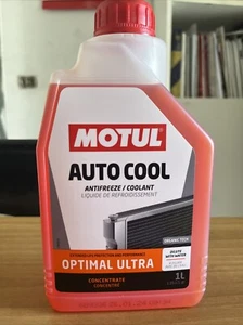 1lt Motul Auto Cool Optimal Ultra Liquido Antigelo Rosso Puro Protettivo -54°C - Foto 1 di 1