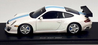 PORSCHE 997 RUF RGT 2006 BIANCO PERLA BLU STRADE SPARK S0716 1:43 RESINA - Immagine 1 di 4