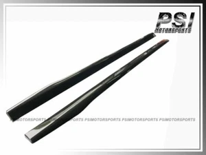 V Type Carbon Fiber Extension Side Skirts Add-On Lip fit BMW F06 M6 / M Sports - Picture 1 of 4