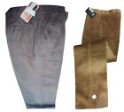 Men's Trousers Sports corduroy Size 42/52 It Grey Brown Vintage Style