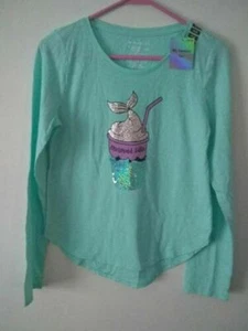 Member's Mark Long Sleeve Mint/Mermaid Latte; Purple, Silver Glitter - Picture 1 of 1