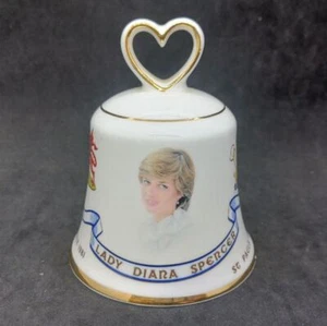 1981 Marriage of Prince of Wales and Lady Diana Spencer Celebration Bell - Picture 1 of 6
