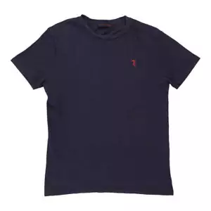 T-shirt Trussardi - cotone blu navy medio - Foto 1 di 9
