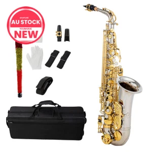 Eb Alto Saxophone Brass E Flat Sax 802 Key Type Woodwind Instrument S8A3 - Picture 1 of 8