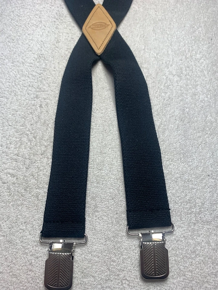 DICKIES MENS SUSPENDERS ALL ELASTIC CLIP ON SUSPENDERS - Image 1 of 4