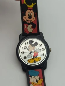 Vintage Disney Mickey Mouse SII SEIKO Watch GOOFY PLUTO DONALD DC1512 - Picture 1 of 10